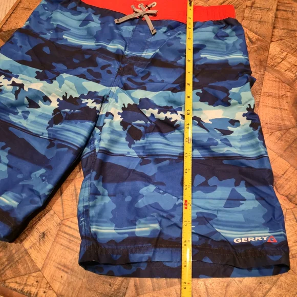 Lot Of 2 Gerry Boys Swim Trunks 18/20 XL Like New EUC Spring Upf 50+ Sun Spring - Picture 12 of 12